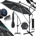 KESSER® Zweefparasol met voet - LED - Ø 3m - 360° Draaibaar, Verzenden, Nieuw