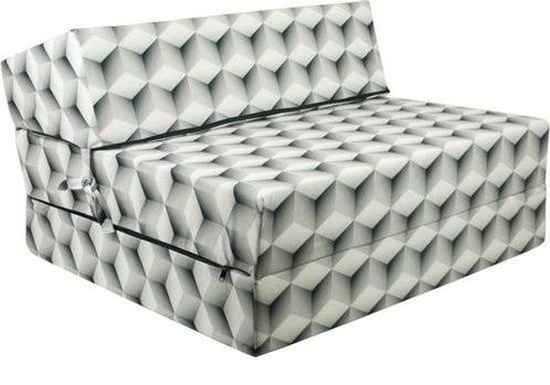 Logeermatras 3D kubus - opvouwbaar matras -90x200x15 cm -..., Huis en Inrichting, Slaapkamer | Matrassen en Bedbodems, Nieuw, Ophalen of Verzenden