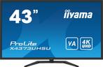 Iiyama X4373UHSU-B1 43” 4K VA Pro Monitor, Nieuw, DisplayPort, Ophalen of Verzenden, Ultra HD (4K)