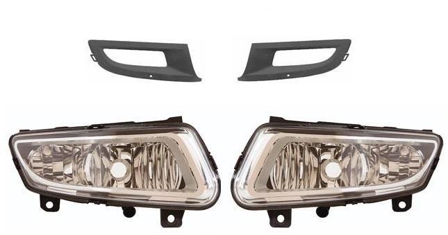 Mistlampset VW Polo 6R 2009-2014 (Mistlampsets, Mistlampen), Auto-onderdelen, Verlichting, Nieuw, Volkswagen, Verzenden