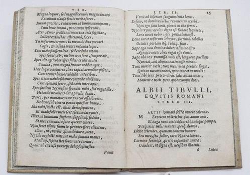 Tibullo / Manuzio - Tibullus, M. Antonii Mureti - 1562, Antiek en Kunst, Antiek | Boeken en Bijbels