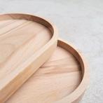 HOCHO Beuken Houten Dienblad – 200x100x15 mm – Hardwax B, Huis en Inrichting, Ophalen of Verzenden, Nieuw