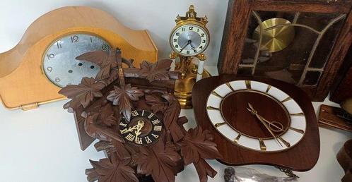 verschillend oude klokken (8) - zoldervonds , enkel voor, Antiek en Kunst, Antiek | Klokken