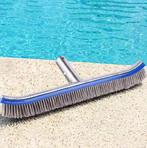 18 inch stalen borstel: zwembad, vijver, spa muren reinigen, Verzenden, Nieuw