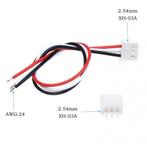 JST 2.54 connector wire kabel met 3 pin connector terminal s, Verzenden, Nieuw