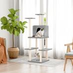 vidaXL Kattenmeubel met sisal krabpalen 144,5 cm lichtgrijs, Dieren en Toebehoren, Katten-accessoires, Verzenden, Nieuw