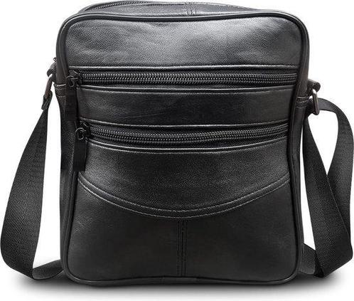 THL Design Kleine schoudertas Heren Crossbody tas Nektasje, Sieraden, Tassen en Uiterlijk, Tassen | Schoudertassen, Zwart, Nieuw