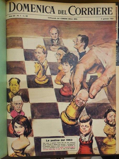 Themacollectie - Domenica del Corriere - Jaar 1963 -, Antiek en Kunst, Antiek | Speelgoed