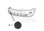 BUMPERLIJST VOOR FORD FOCUS 1998-2004 1107426, Ophalen of Verzenden, Nieuw