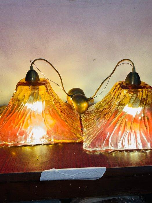 La Murrina - Lamp (2) - Glas - Een paar hanglampen, Antiek en Kunst, Antiek | Lampen