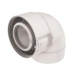 UbiFit Bocht 87° Klemband Conc PP/KS 60/100 wit, Ophalen of Verzenden, Nieuw