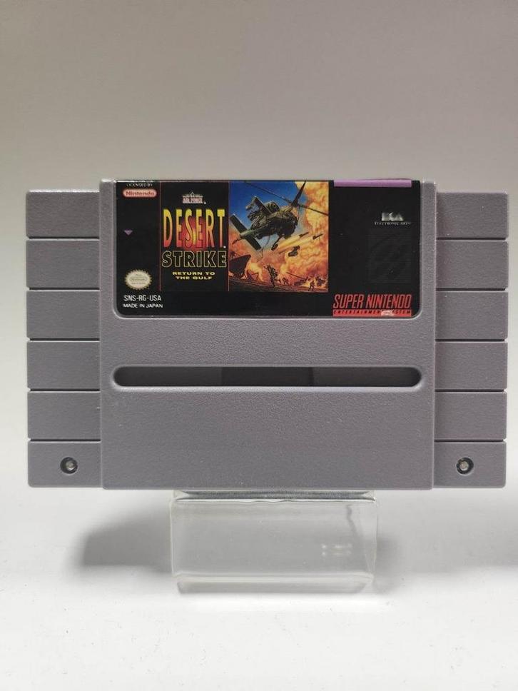 Desert Strike: Return to the Gulf NTSC SNES, Spelcomputers en Games, Games | Nintendo Super NES, Ophalen of Verzenden