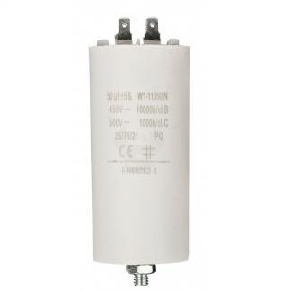 Condensator - Aanloop - 50.0 F (Max. 450V, Aarde), Doe-het-zelf en Verbouw, Elektra en Kabels, Nieuw, Verzenden