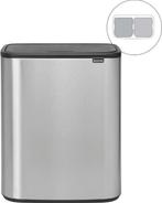 Brabantia Bo Touch Bin Prullenbak - 2 x 30 liter -, Ophalen of Verzenden, Zo goed als nieuw