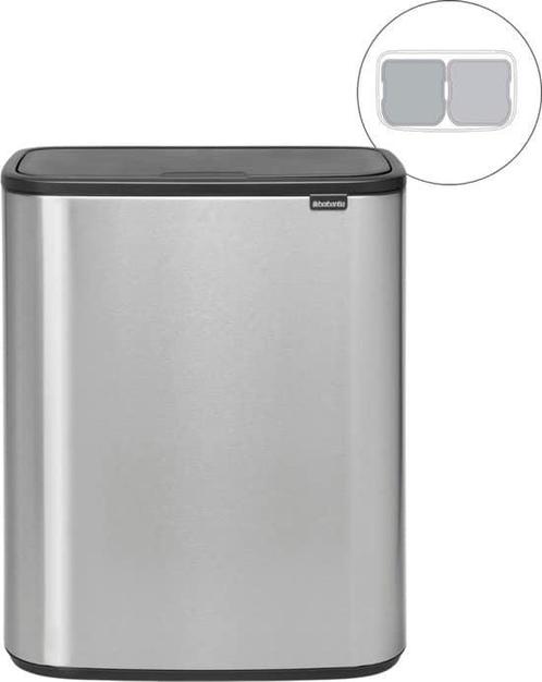 Brabantia Bo Touch Bin Prullenbak - 2 x 30 liter -, Huis en Inrichting, Overige Huis en Inrichting, Zo goed als nieuw, Ophalen of Verzenden
