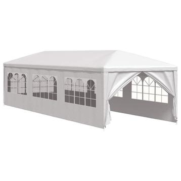 3x9m Partytent Wit | Tweedekansje | Goedkope Partytent beschikbaar voor biedingen