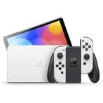 Nintendo Switch Console Set OLED Wit (Nette Staat & Krasv..., Spelcomputers en Games, Spelcomputers | Nintendo Switch, Ophalen of Verzenden