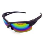 Gepolariseerde Ski Zonnebril - Sport Skibril Shades Zwart, Verzenden, Nieuw