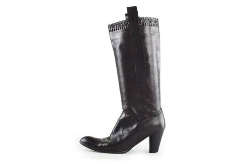 Nelson Laarzen in maat 39 Zwart | 10% extra korting, Kleding | Dames, Schoenen, Zwart, Gedragen, Hoge laarzen, Verzenden