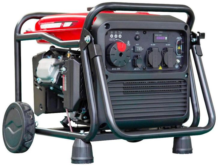 Benzine Generator 8500W Dig. Inverter - Elektr. start - ATS, Doe-het-zelf en Verbouw, Aggregaten, Benzine, Nieuw, Elektrisch startend