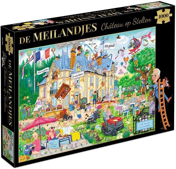 De Meilandjes - Château op Stelten Puzzel (1000 stukjes) |, Hobby en Vrije tijd, Denksport en Puzzels, Nieuw, Verzenden