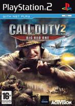 Call of Duty 2 Big Red One (PlayStation 2), Spelcomputers en Games, Games | Sony PlayStation 2, Vanaf 12 jaar, Gebruikt, Verzenden