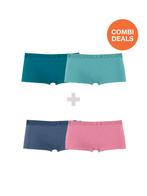 -25% Muchachomalo  Muchachomalo Meisjes 2+2-pack boxershorts, Verzenden, Nieuw