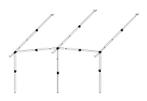 Dorema Frame Voortent Staal EasyGrip 25mm diepte 240, Caravans en Kamperen, Nieuw