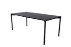 Eettafel - Alex - 190x90 cm - Zwart - Jörn, Huis en Inrichting, Verzenden, Nieuw