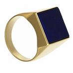 Ring - 18 karaat Geel goud - 15.00ct. tw. Lapis lazuli, Nieuw