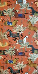 Exclusieve stof met rennende paarden - 300x280cm - Artmaison