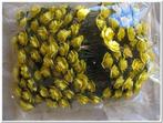 Mulberry Roosjes Geel 10-15 mm pak 100 stuks, Huis en Inrichting, Ophalen of Verzenden, Nieuw