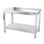 GGM Gastro | RVS werktafel PREMIUM - 1200x700mm | ATK127, Verzenden, Nieuw in verpakking, Meubilair