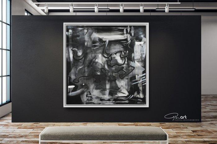 Parscha Mirghawameddin - Taurus - XXL, Antiek en Kunst, Kunst | Schilderijen | Modern