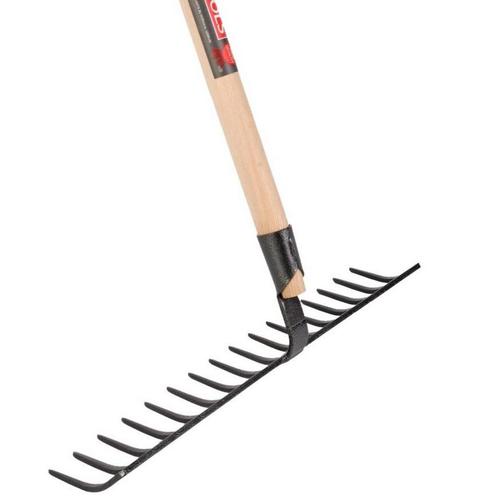 Talen Tools Gesmede Tuinhark - 16 Tanden - Zonder Steel, Tuin en Terras, Hand-tuingereedschap, Nieuw, Ophalen of Verzenden