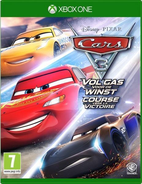 Disney Cars 3: Vol Gas Voor De Winst Xbox One Met garantie!, Spelcomputers en Games, Games | Xbox One, 3 spelers of meer, Zo goed als nieuw