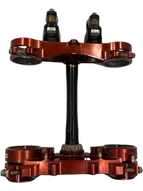 Gebruikt: X-trig Rocs Kroonplaten 20/22mm Offset Yamaha YZ25, Motoren, Onderdelen | Overige, Ophalen of Verzenden