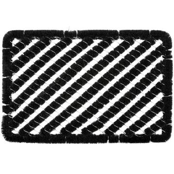 Benson Vuilafstotende borstelmat - 40 x 60 cm - zwart - b... beschikbaar voor biedingen