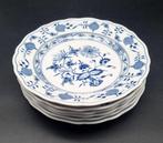 Meissen - Tafelservies - Uienmotief 6 x saladebord ca. 20,5