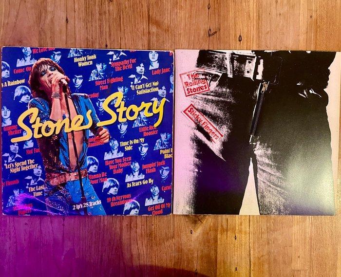 De Rolling Stones - Stones Story / Sticky Fingers - Diverse, Cd's en Dvd's, Vinyl Singles