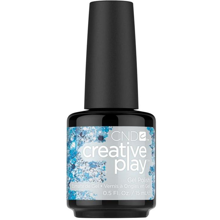 CND  Creative Play Gel Polish  #459 Kiss Teal  15 ml, Sieraden, Tassen en Uiterlijk, Uiterlijk | Haarverzorging, Nieuw, Verzenden