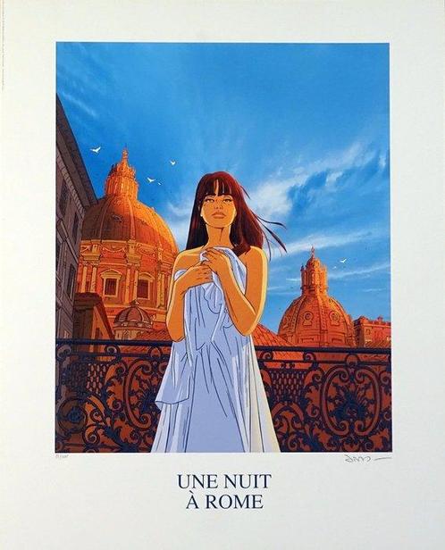 Jim - 1 Offset Print - Une nuit à Rome - Marie, Boeken, Strips | Comics