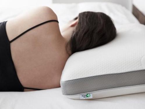 Hoofdkussen van memory foam-vlokken, Huis en Inrichting, Slaapkamer | Beddengoed, Nieuw