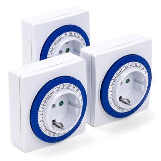 Tijdschakelaar binnen | Q-link, Doe-het-zelf en Verbouw, Elektra en Kabels, Nieuw, Verzenden