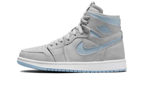 Air Jordan 1 High Zoom Air CMFT Grey Fog - maat 37.5, Kleding | Dames, Schoenen, Grijs, Nieuw, Sneakers of Gympen, Verzenden