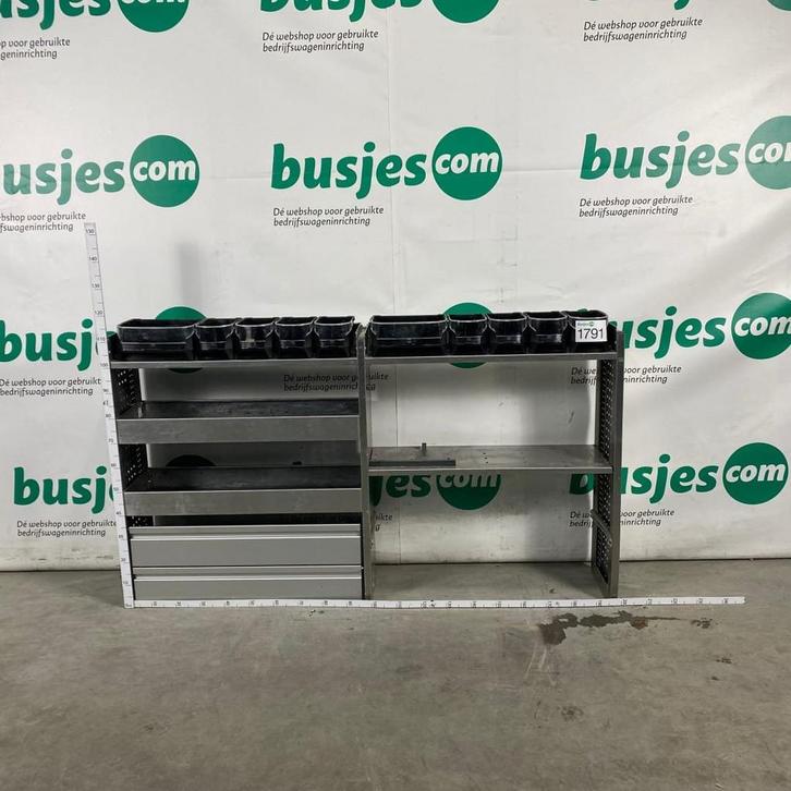 Aluca aluminium gebruikte bedrijfswagen inrichting (nr 1791), Auto diversen, Overige Auto diversen, Ophalen of Verzenden