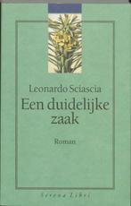 Een duidelijke zaak ; De ridder en de dood 9789076270173, Boeken, Romans, Verzenden, Gelezen, L. Sciascia
