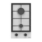 Wiggo WH-G332RD(W)- Inbouw gaskookplaat met Wok - 30cm - Wit, Witgoed en Apparatuur, Verzenden, Nieuw