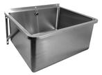 uitgietbak voor wandmontage | RVS | B 640 x D 540 x H 300 mm, Zakelijke goederen, Verzenden, Nieuw in verpakking