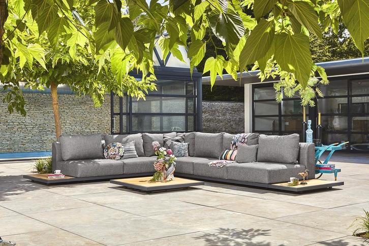 Suns Kota loungeset links light anthracite SALE |, Tuin en Terras, Tuinsets en Loungesets, Ophalen of Verzenden
